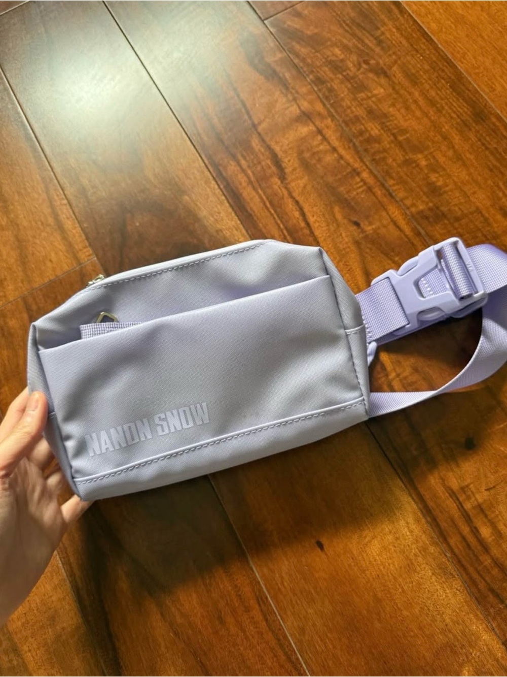 Lavender Crossbody Belt Bag
